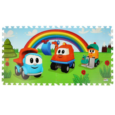 Коврик-пазл Грузовичок Лёва Играем вместе FS-GL